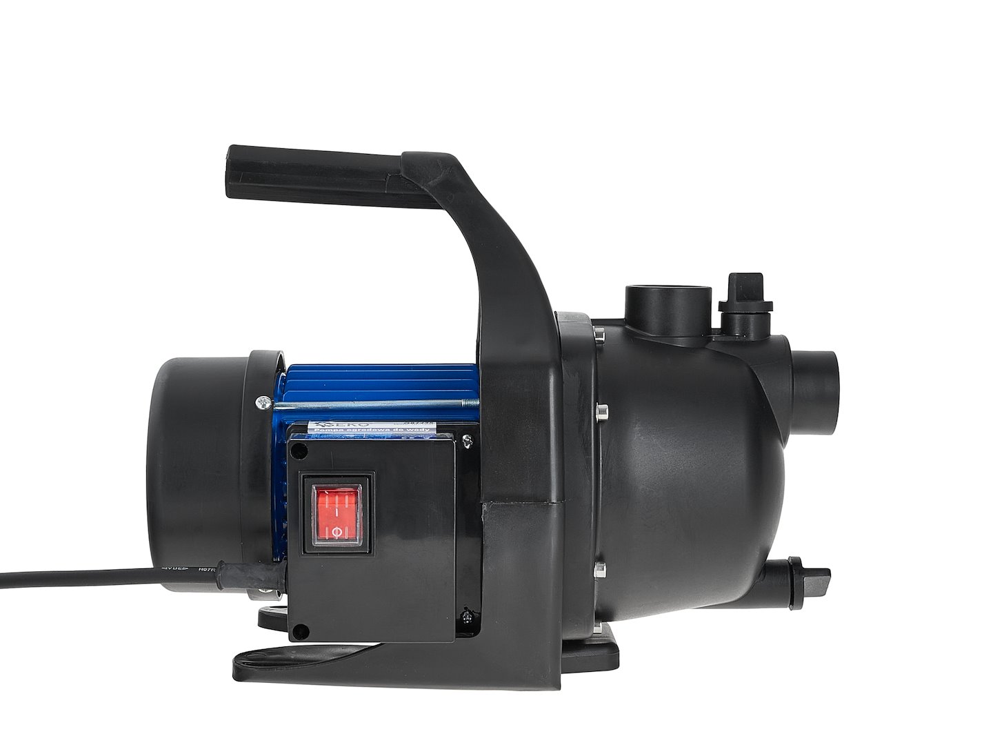 Zahradní čerpadlo Geko G81435 – detail přípojek