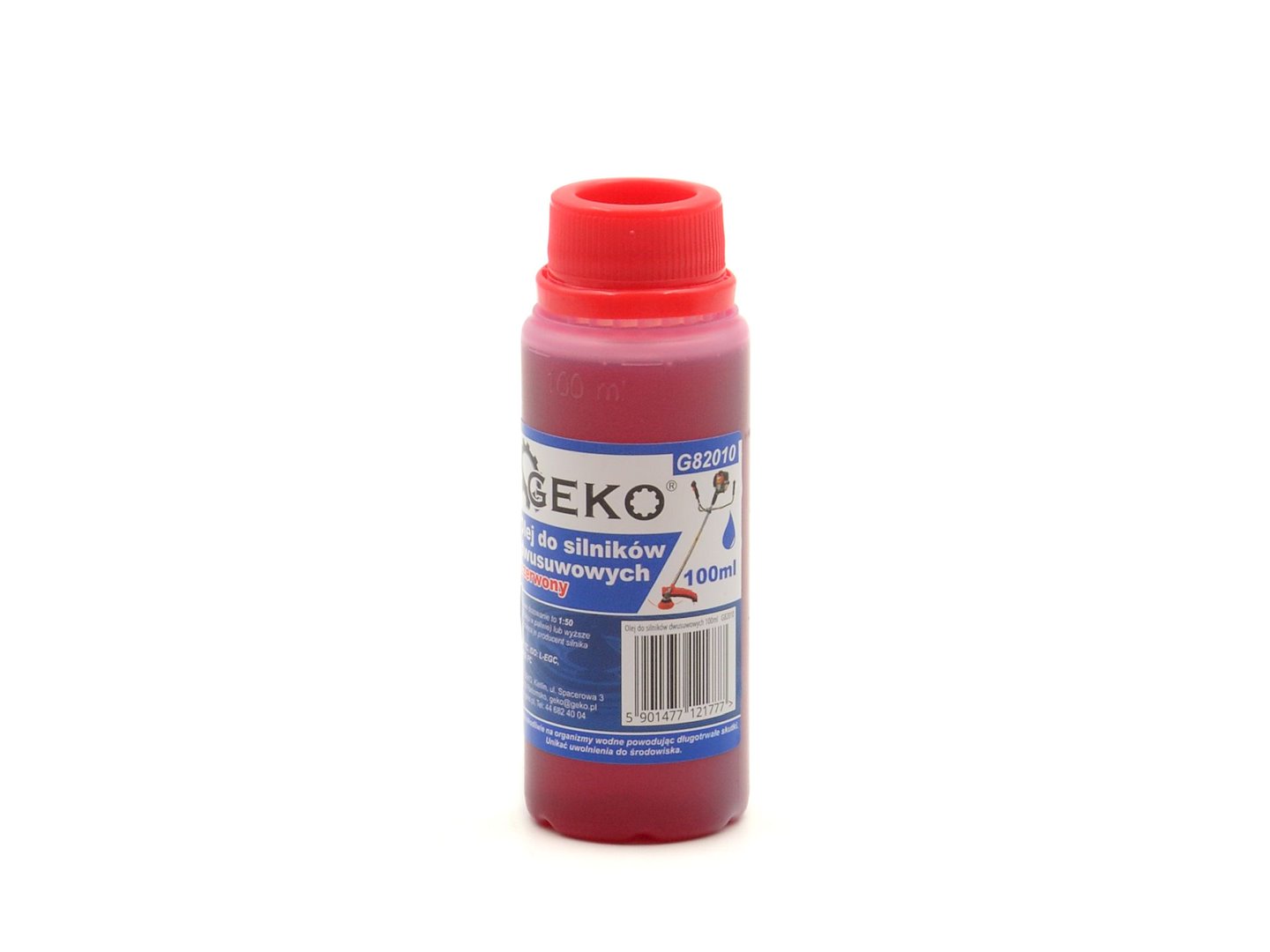 Olej do motorů dvoutaktních červený 100 ml (24/60)
