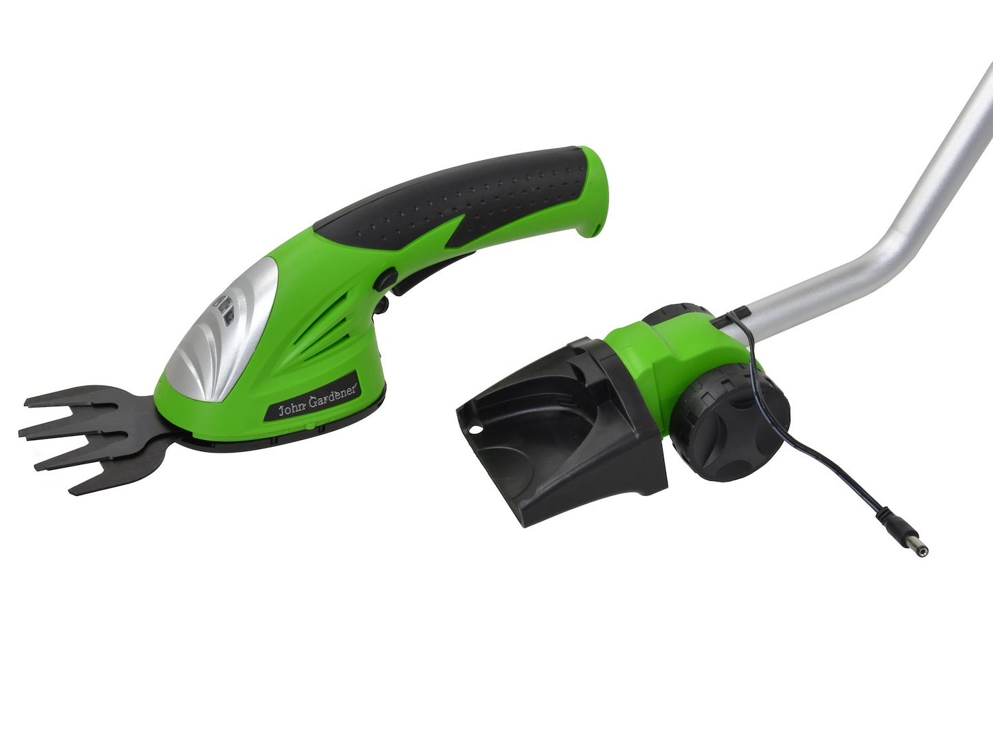 Akumulátorové nůžky na trávu a keře Geko 3,6 V s ergonomickou rukojetí (2 polohy) 7