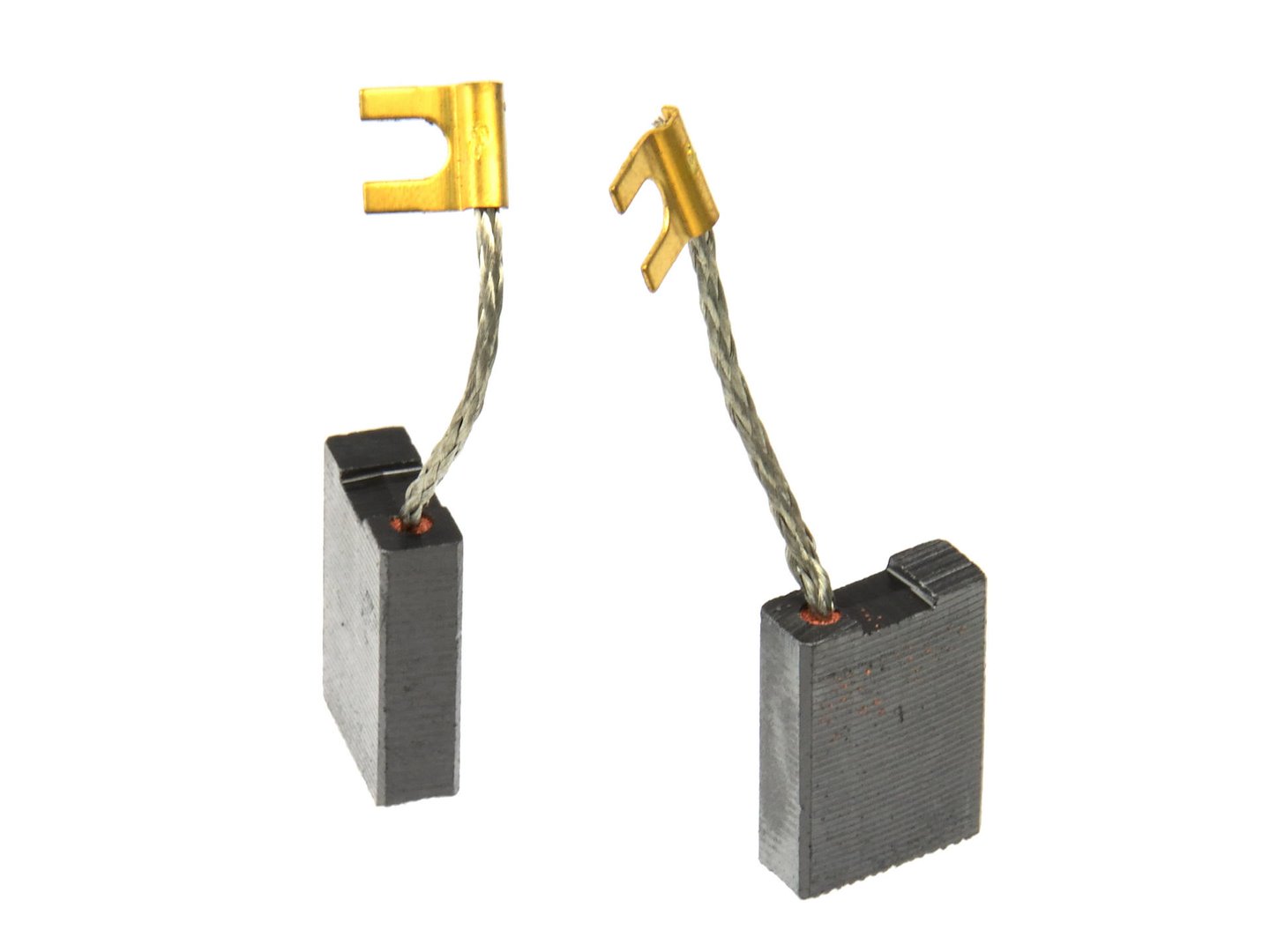 Kartáč 6,3x16x22,2 mm s broušeným úhlem Geko – detail konstrukce