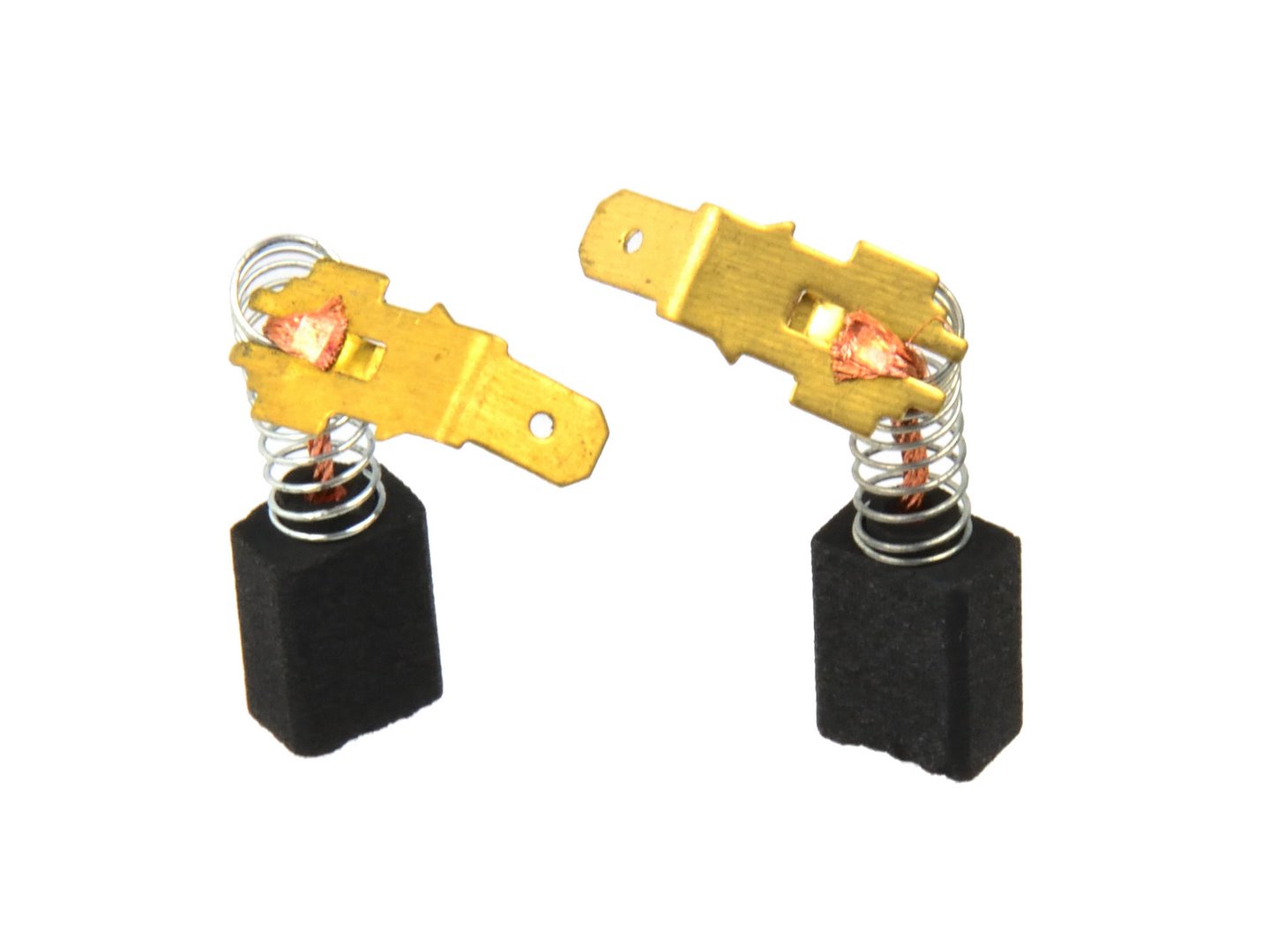 Uhlíkové kartáče 6x9x12 mm pro vrtací kladivo Makita – detail uhlíkového materiálu