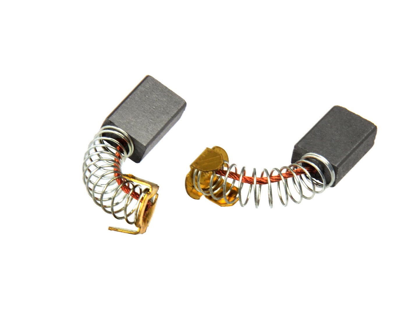 Uhlíkový kartáč 6x10x15 mm broušený Makita CB100 – pohled zepředu