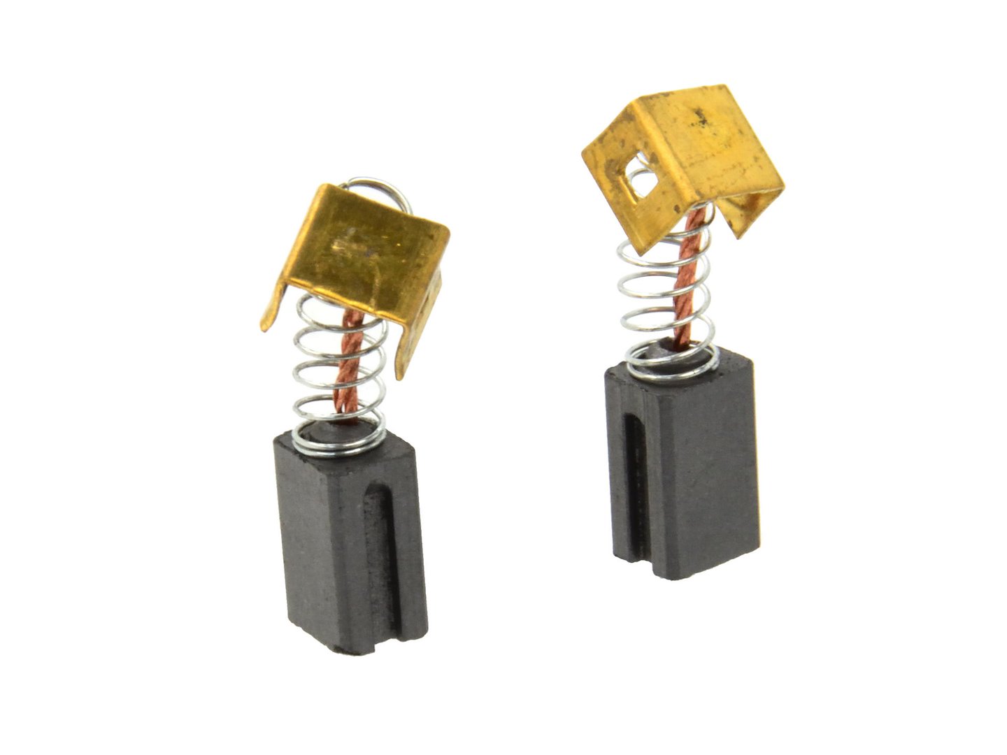 Uhlíkový kartáček 6,5 × 8 × 13 mm KG72 – detail rozměrů