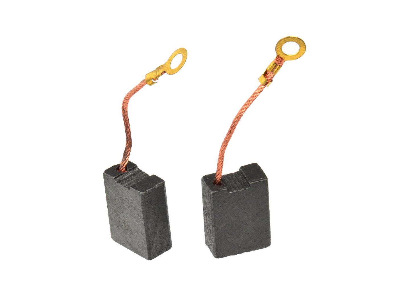 Uhlíkový kartáč 8x15x20 mm – detail materiálu a konstrukce kartáče