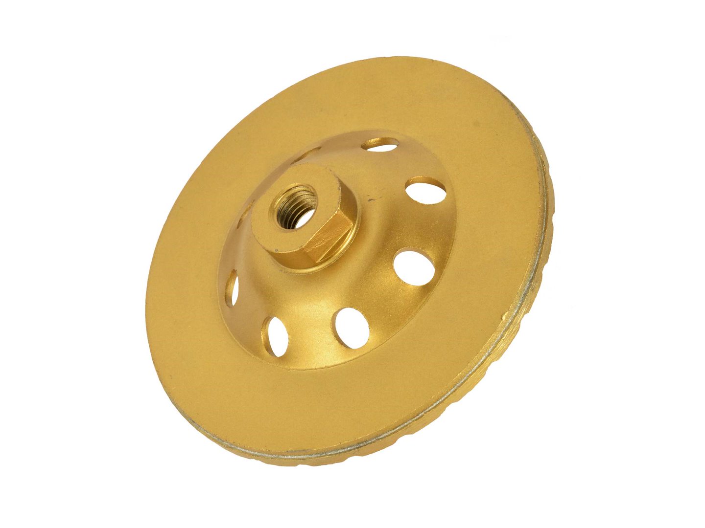 Diamantový kotouč pro broušení betonu 125 mm M14 Heidmann – detail závitu M14