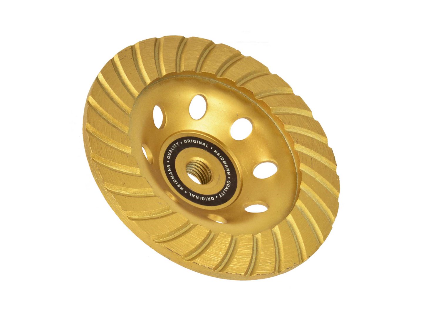 Diamantový kotouč pro broušení betonu 125 mm M14 Heidmann – detail diamantového zrna