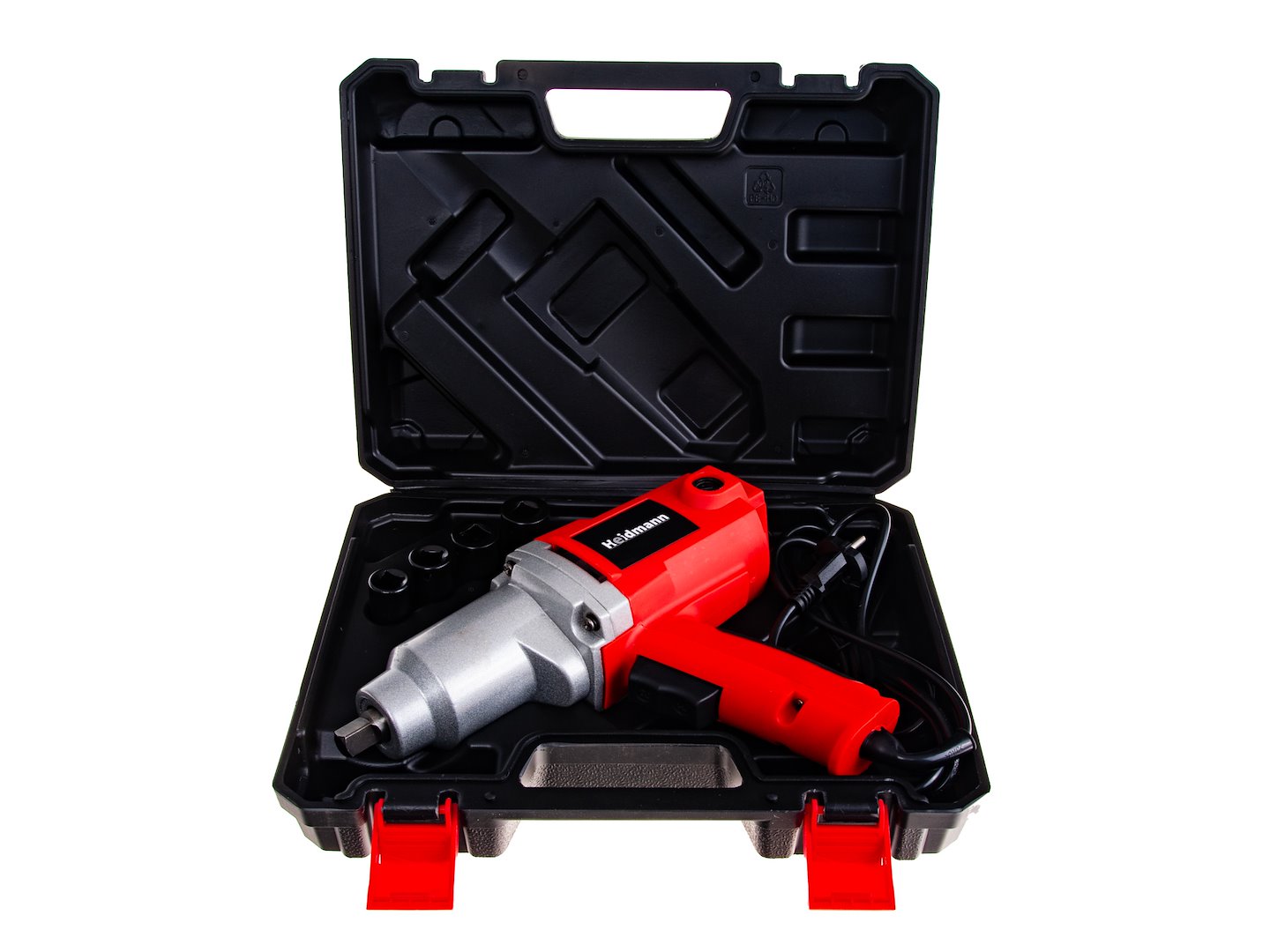 Elektrický rázový klíč 1/2" Heidmann + sada nasadek typu H 4