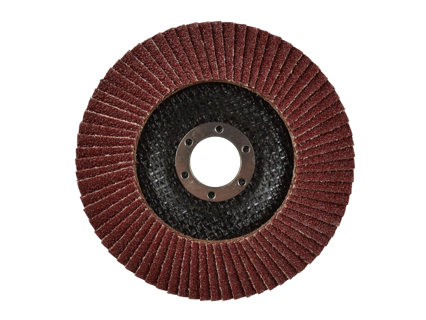 Lamelový kotouč 125 mm P60 – detail brusného zrna
