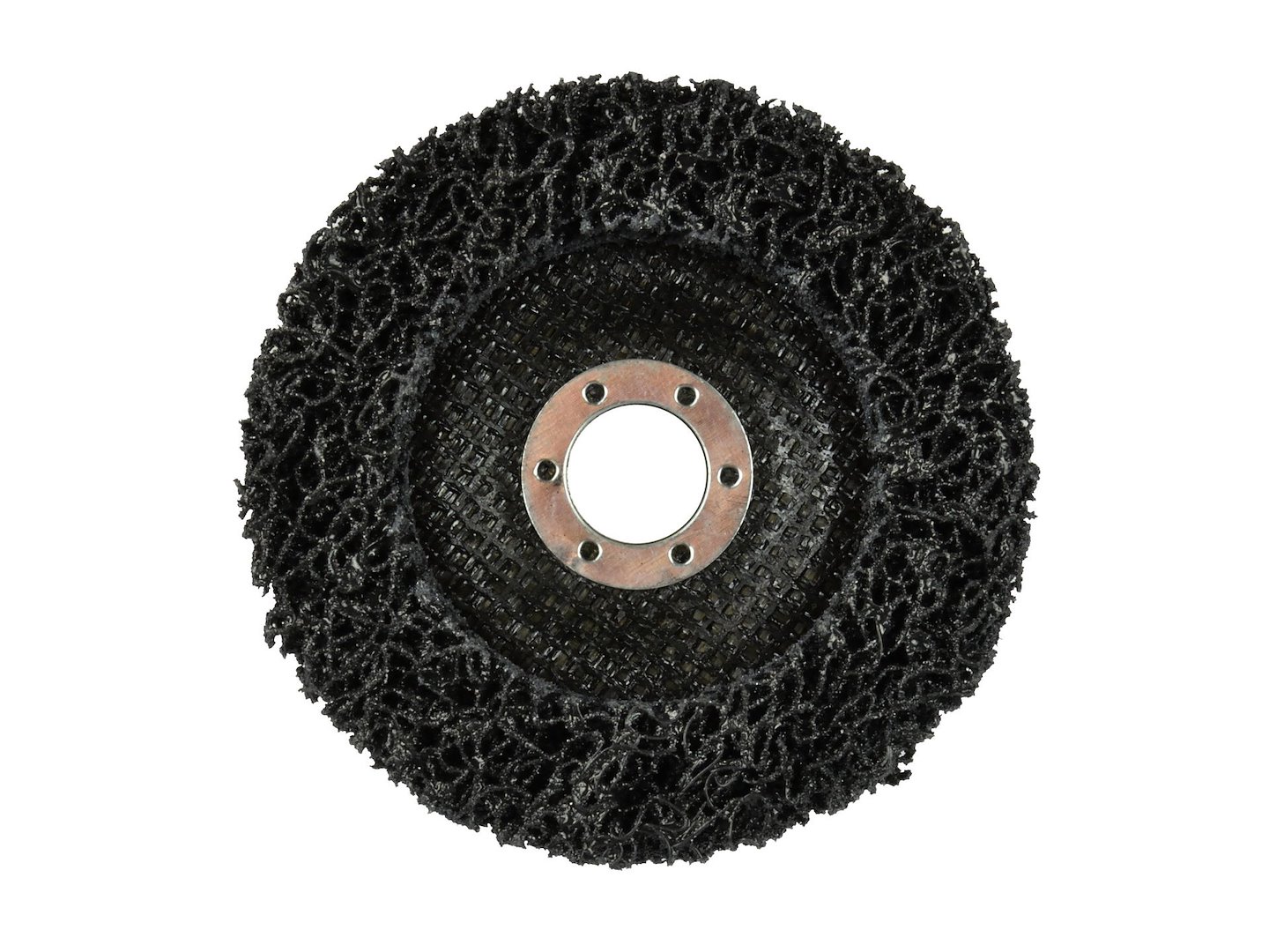 Brusný kotouč z netkané textilie 125 mm – detail struktury textilie