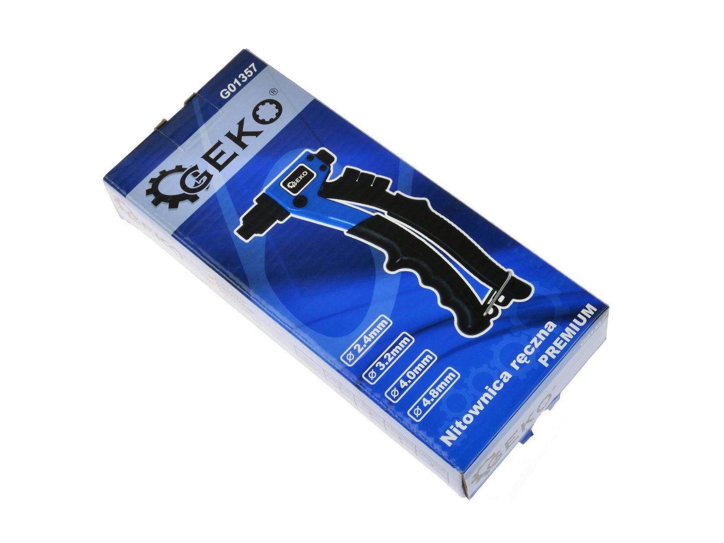 Ruční nýtovačka 2,4–4,8 mm GEKO PREMIUM 5