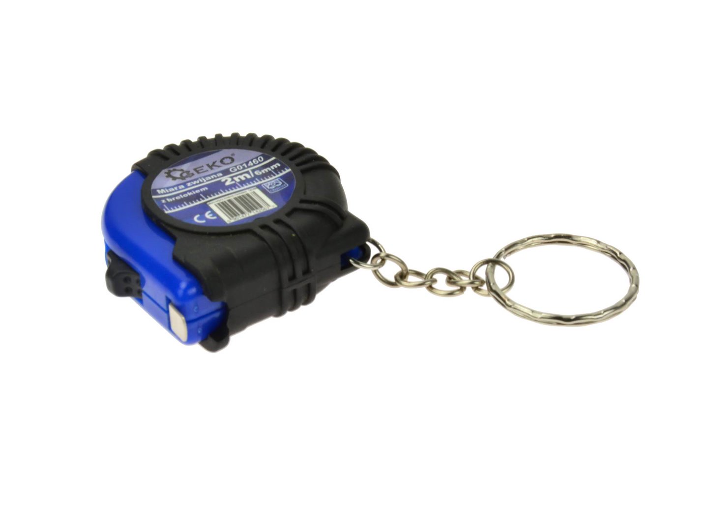 Svinovací metr Geko 2 m × 6 mm – detail stupnice