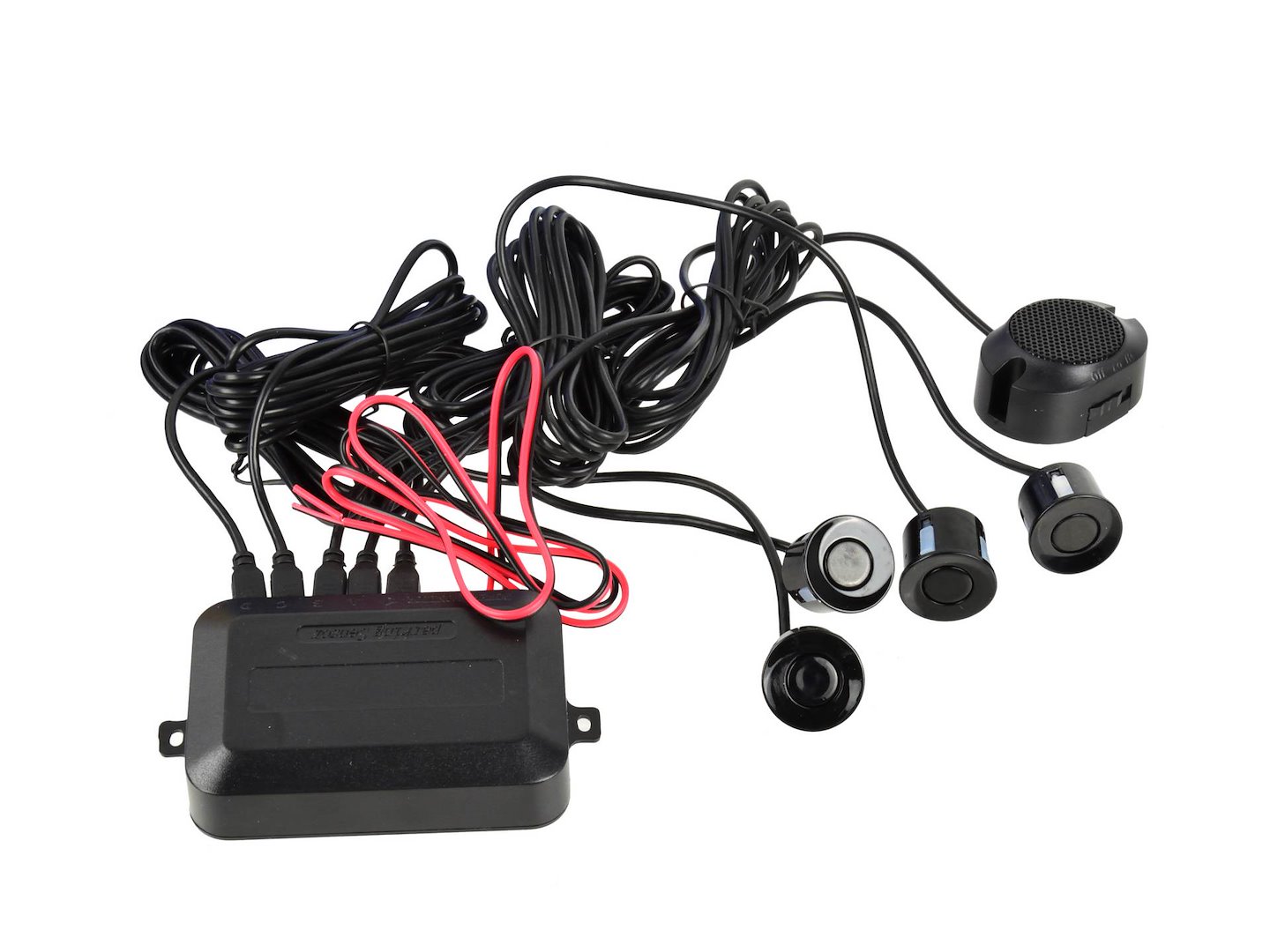 Parkovací senzor Geko Buzzer+ 4 senzory – detail senzoru 22 mm