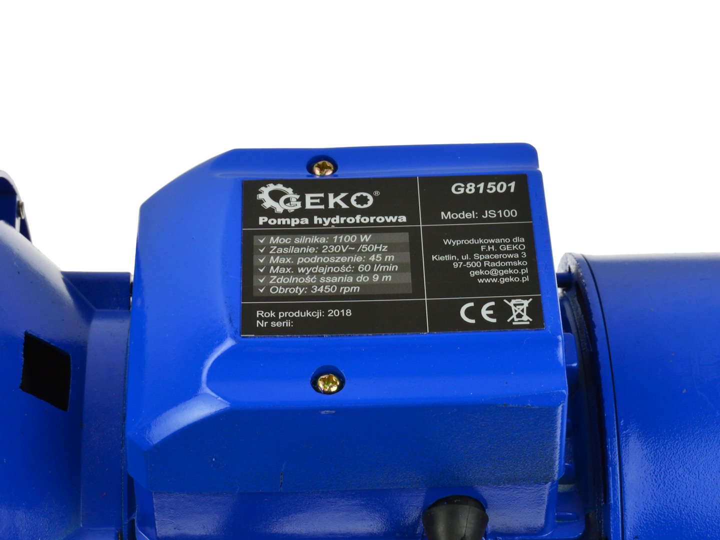 Hydroforová pumpa JS100 1100W (1) 5