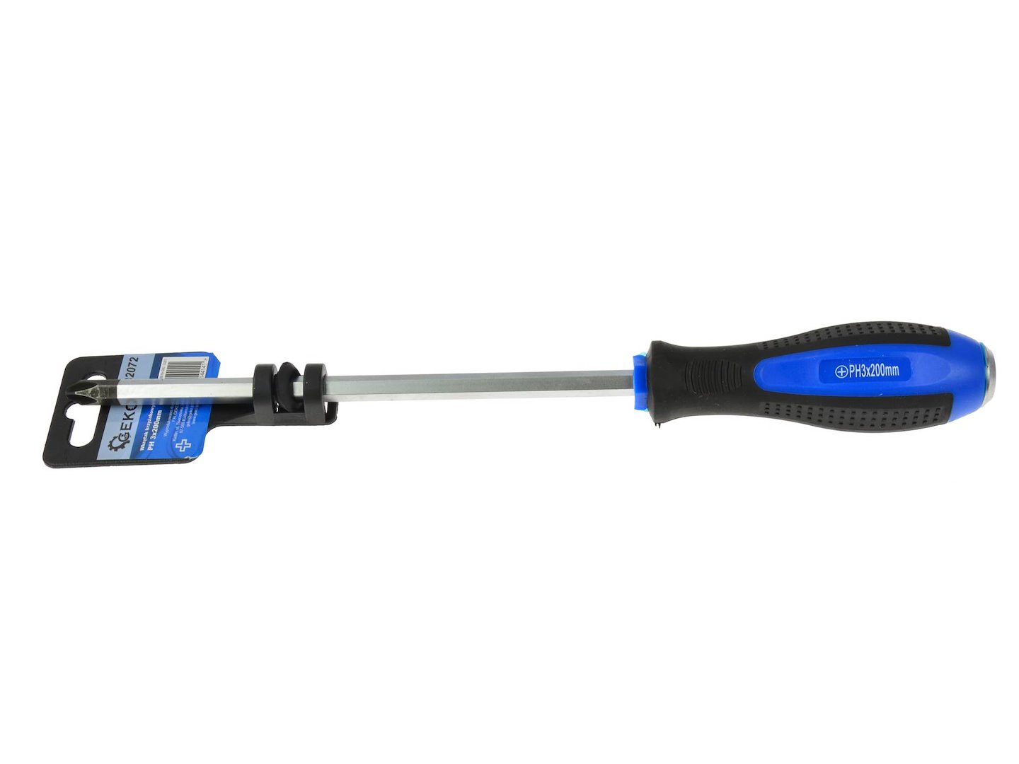 Křížový šroubovák PH 3×200 mm GEKO – ergonomická rukojeť
