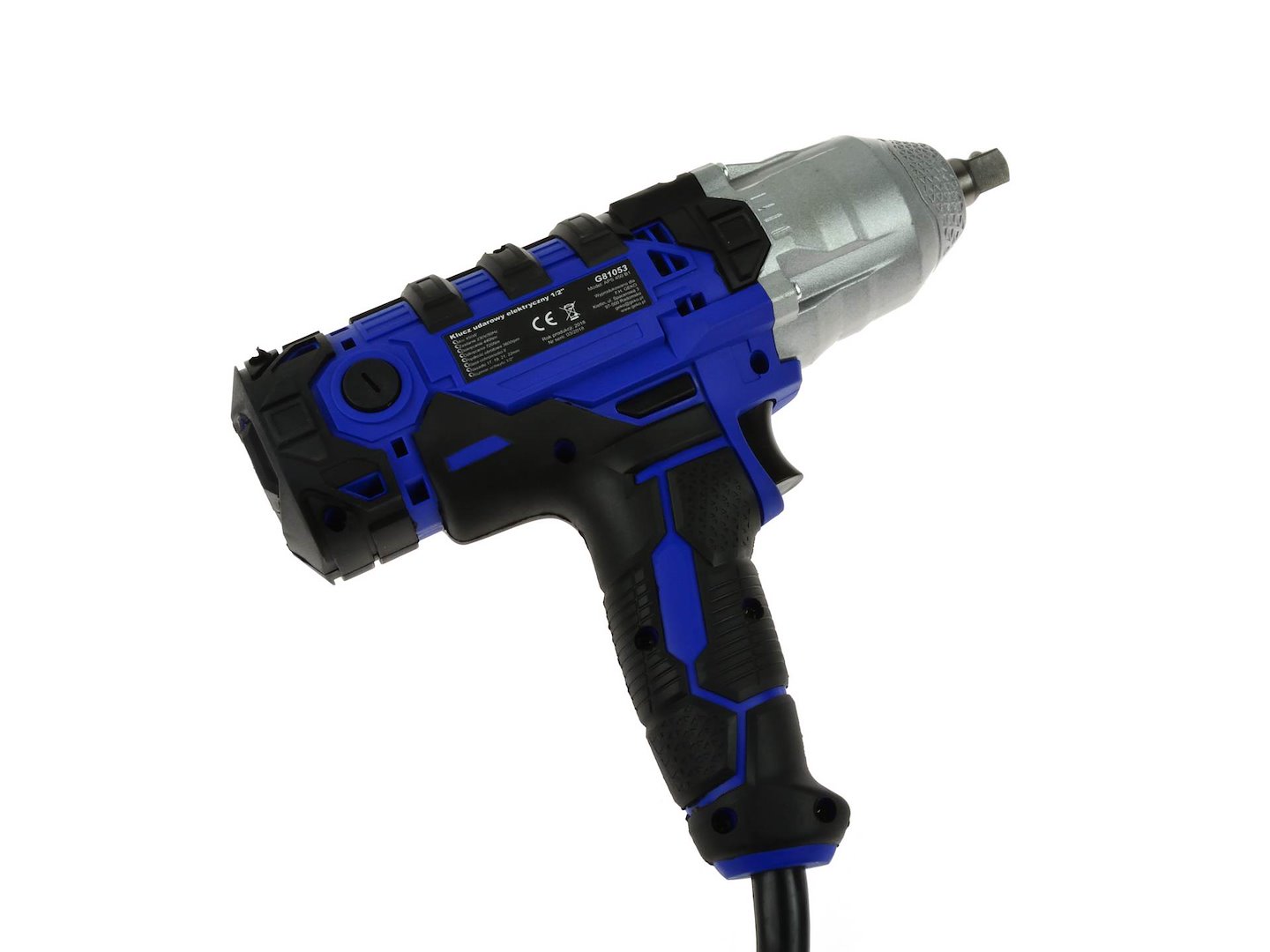 Elektrický rázový klíč 1/2" se sadou nasadek – nový model | Geko 6