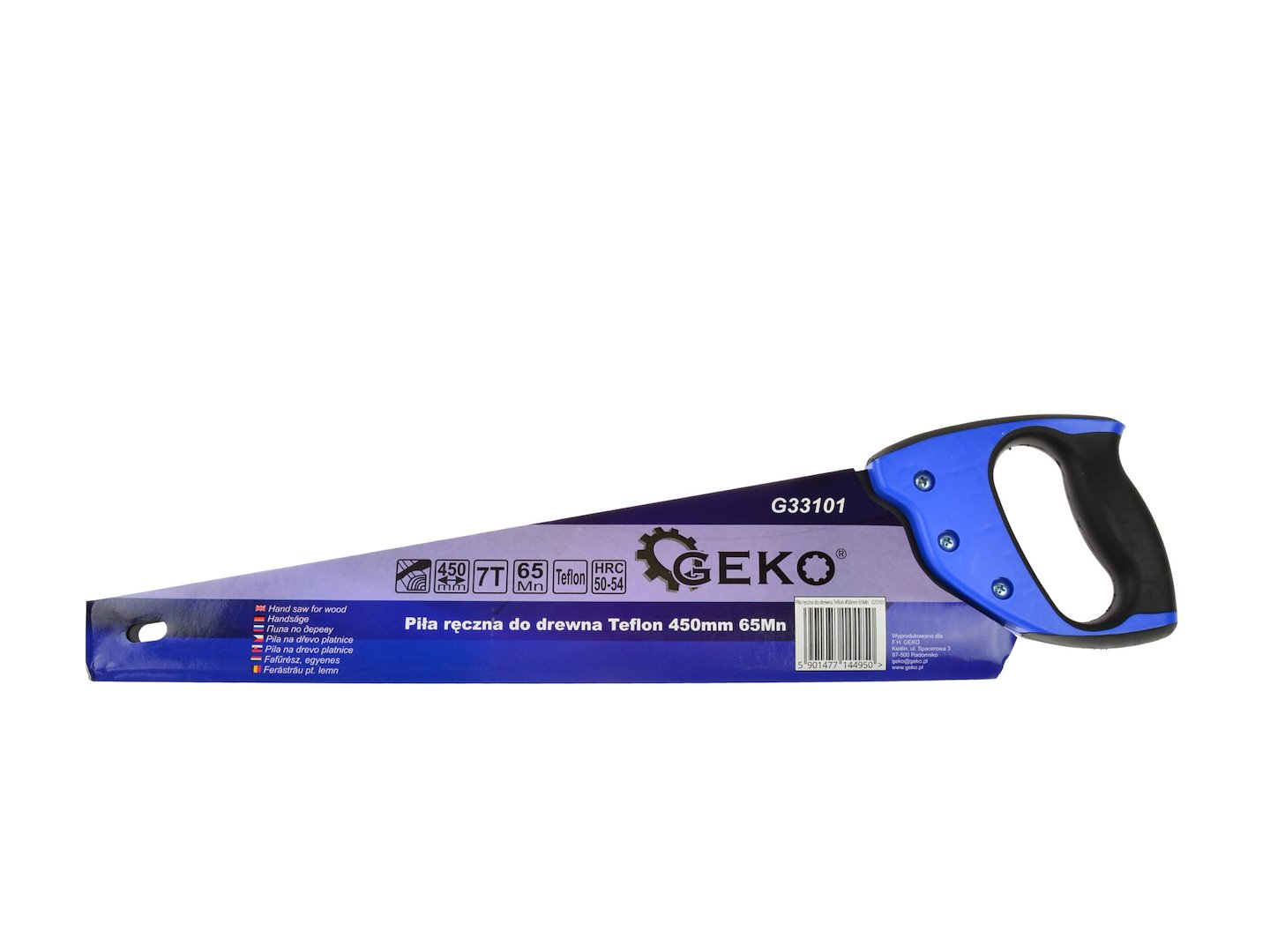Ruční pila na dřevo PTFE 450 mm 65Mn (40) 2