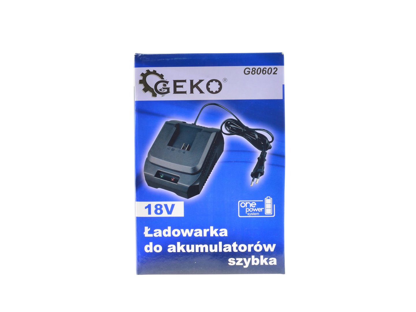 Nabíječka pro Li-ion akumulátory 18 V Rychlá – Geko G80602 4