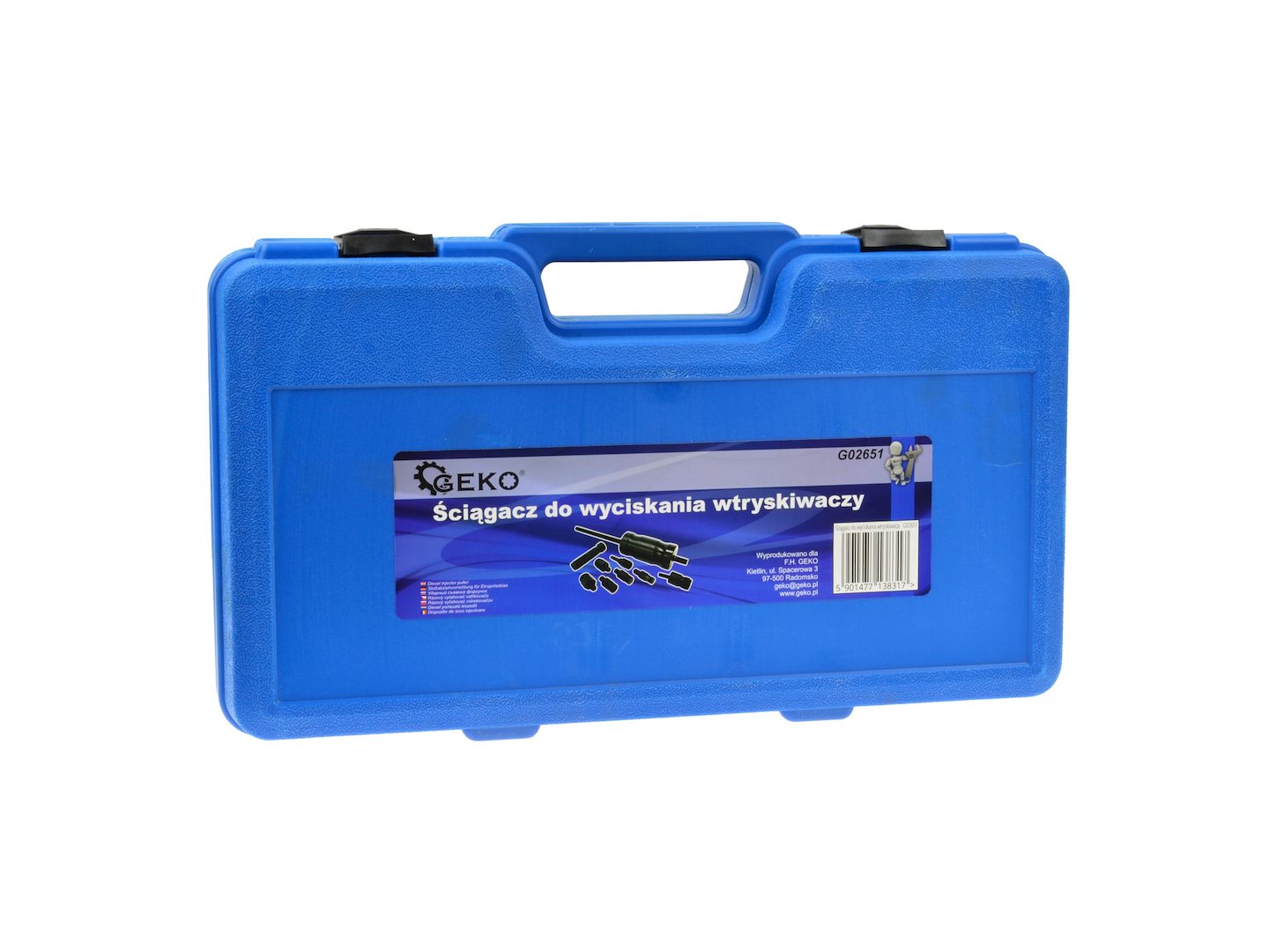 Stahovák pro lisování vstřikovačů 1/2" – Geko G02651 6