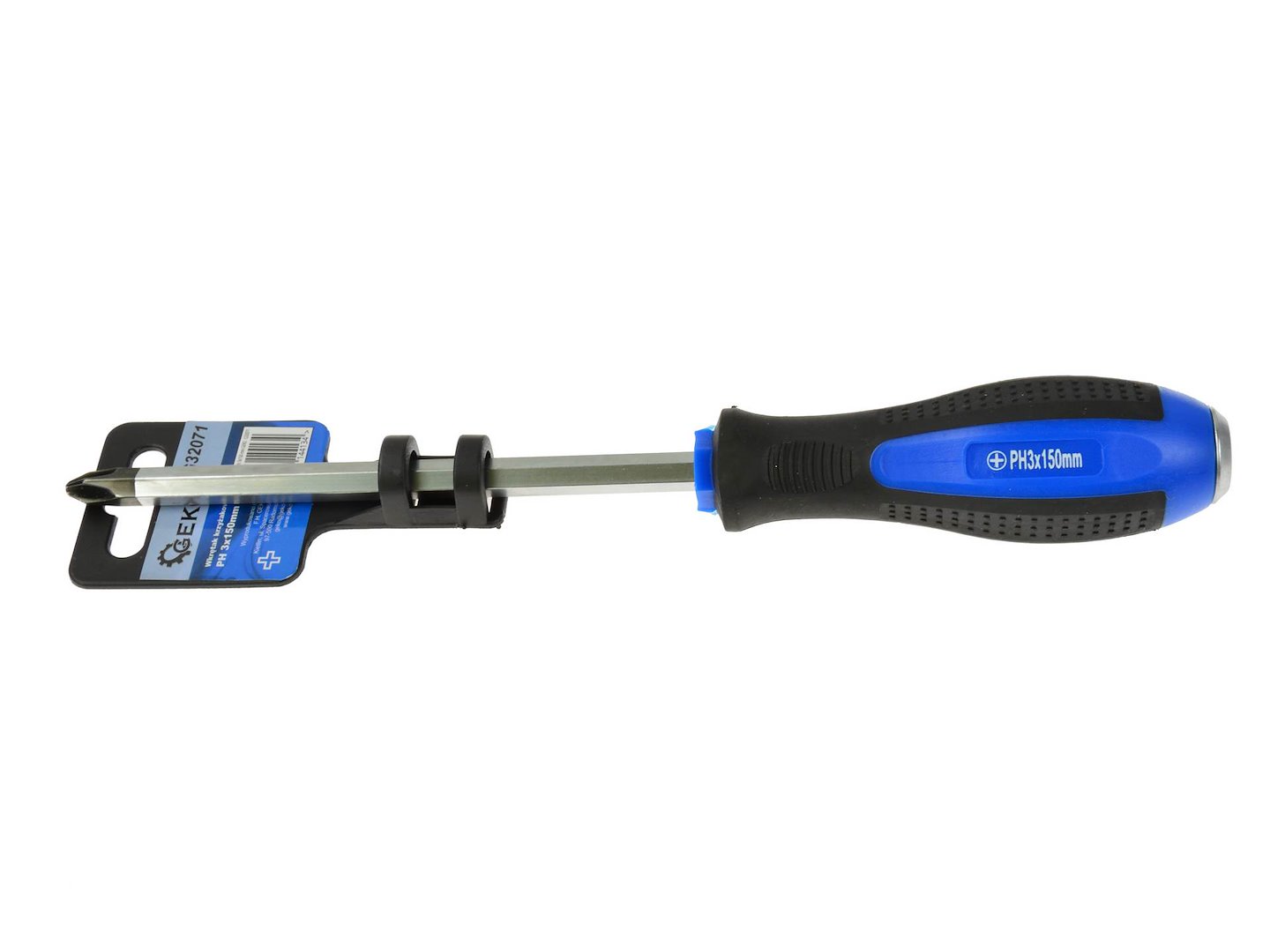 Křížový šroubovák PH 3×150 mm GEKO – ergonomická rukojeť