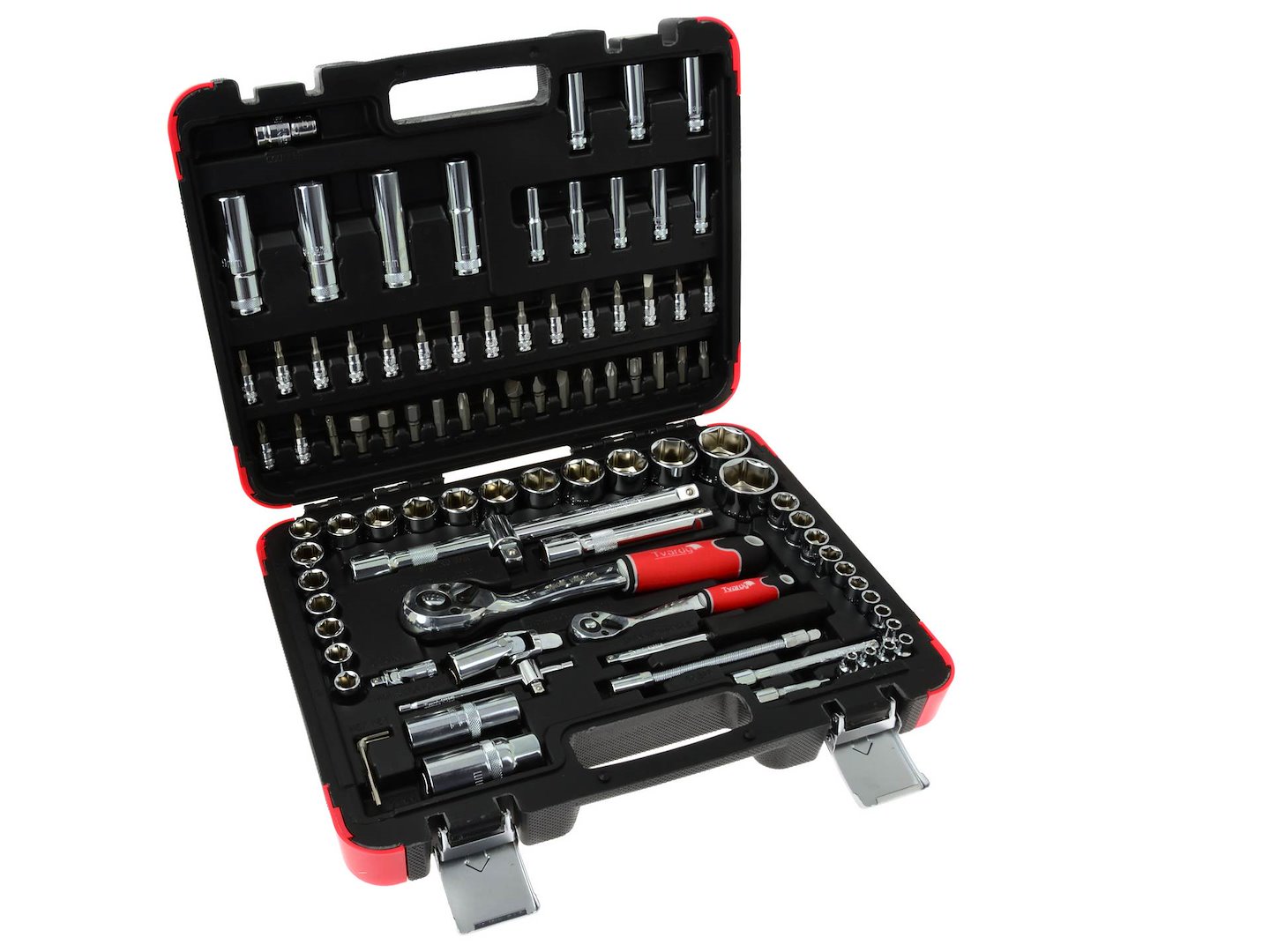 Sada profesionálních nástrčných klíčů 94 ks. 1/4"-1/2" 25GW (4) 1