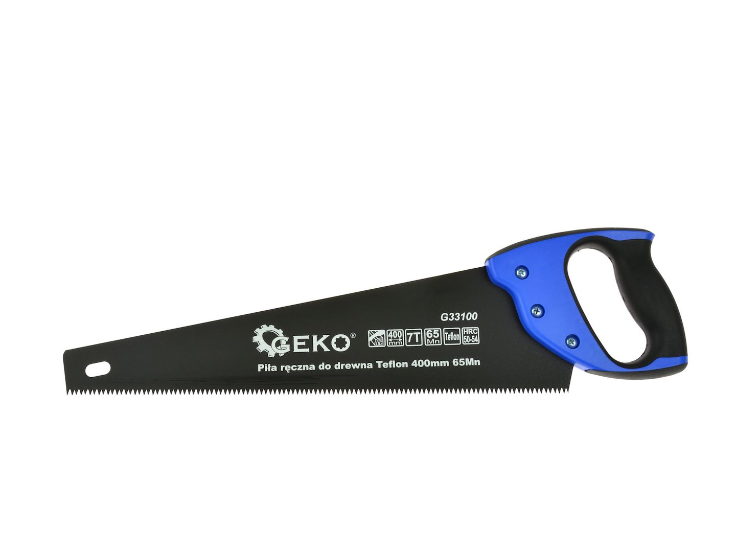 Ruční pila na dřevo PTFE 400 mm 65Mn – celkový pohled