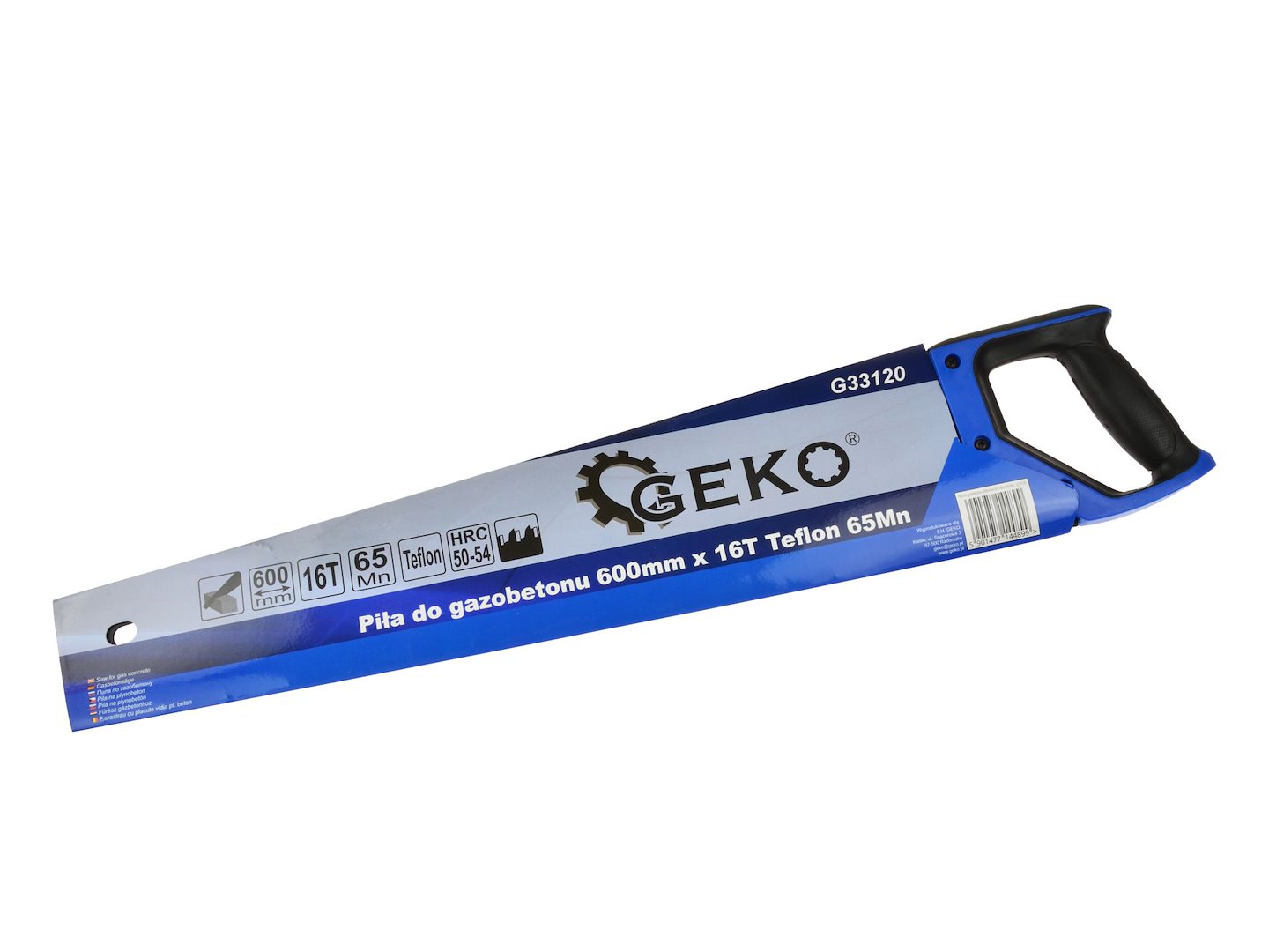 Pila na porobeton Geko 600 mm – PTFE povlak na čepeli