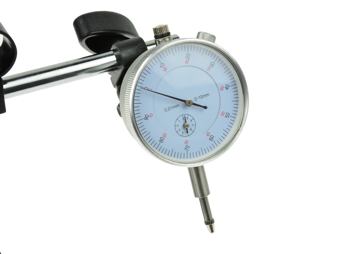 Hodinový senzor 10/0,01 mm na magnetickém stojanu – Geko 5