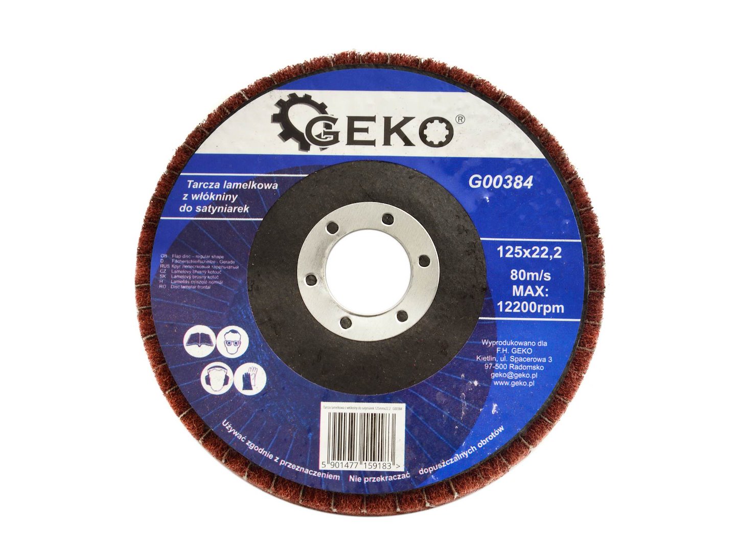 Lamely z netkané textilie 125 mm – celkový pohled na produkt