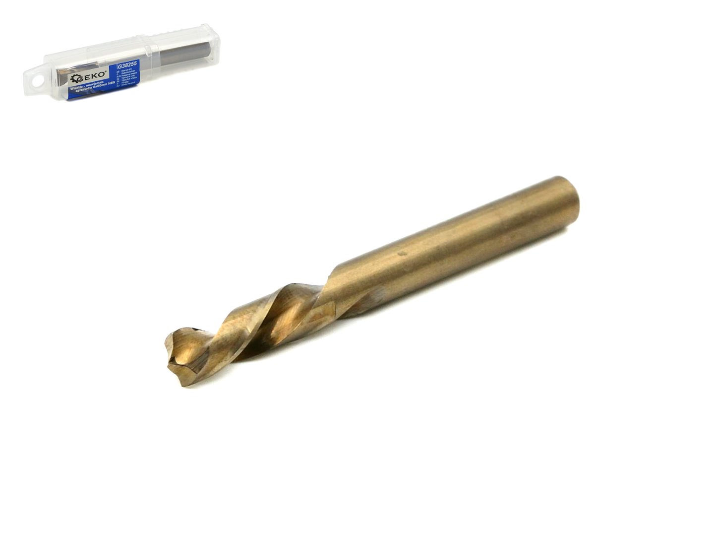 Vrták rozšiřovací na svary 8x80 mm HSS – pohled na celý vrták