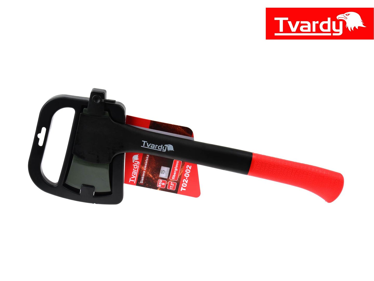 Tesařská sekera Geko 17,5 850 g – detail ocelového listu