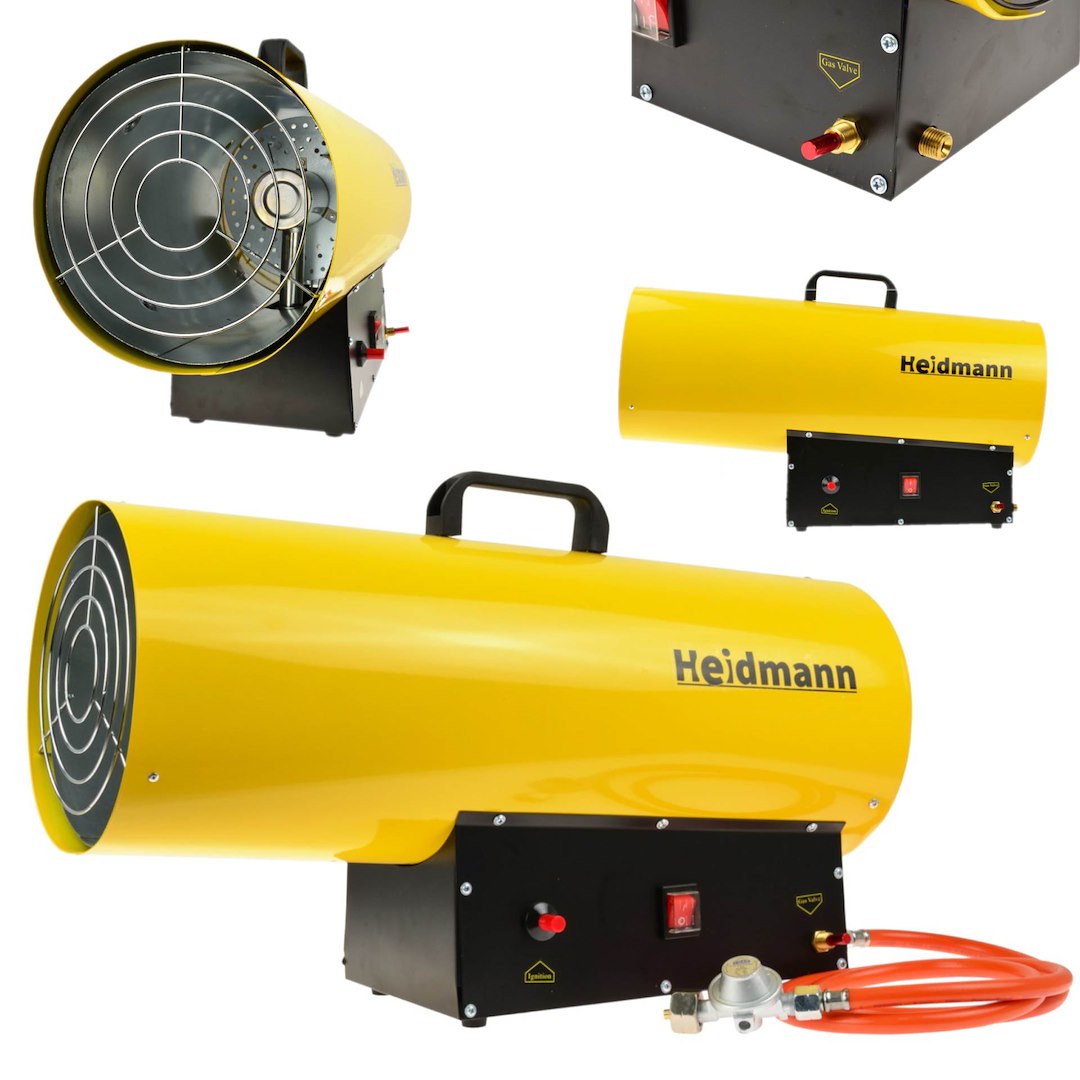 Plynový ohřívač s redukčním ventilem 65 kW 1