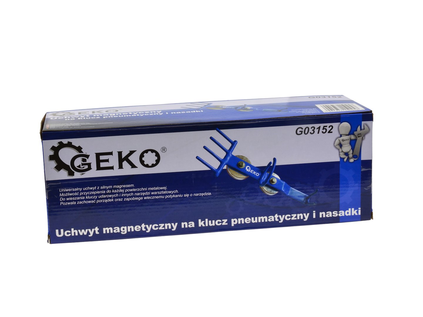 Magnetický držák Geko – využití s pneumatickými nástavci