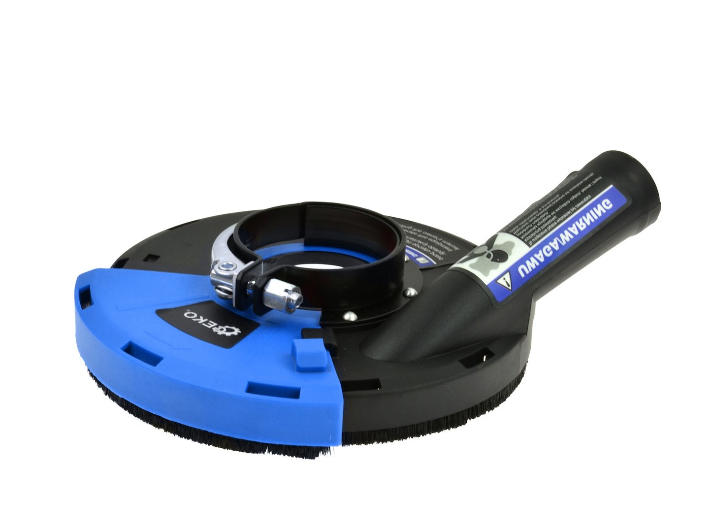 Odsávací protiprachová krytka 180 mm Geko – detail uchycení