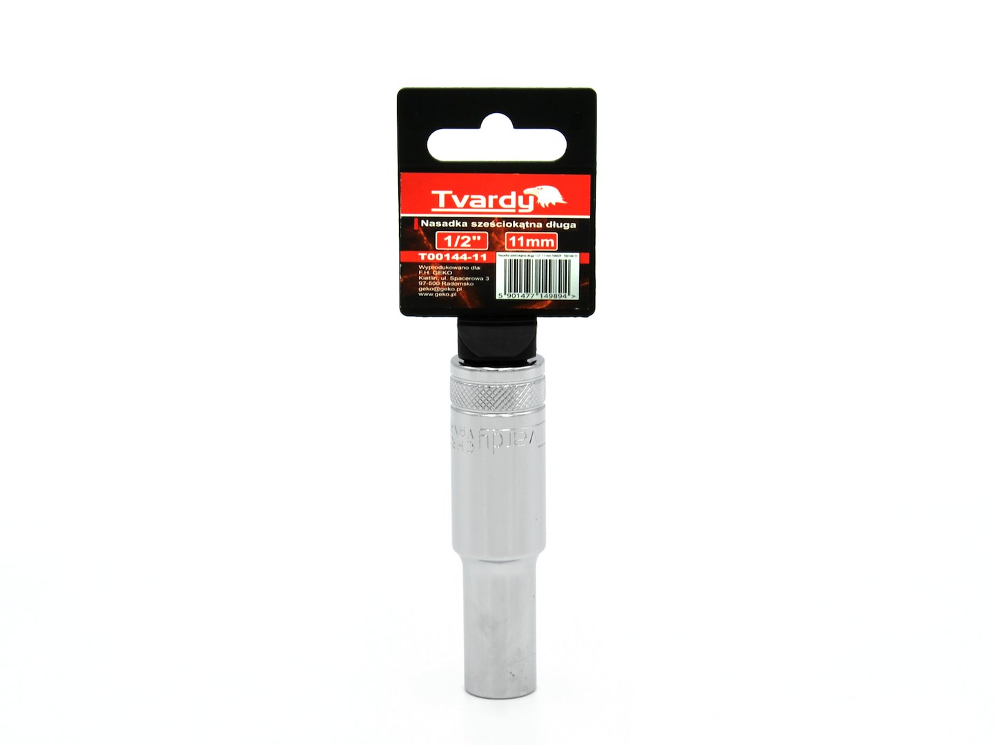 Šestihranná nasadka dlouhá 1/2 11 mm Geko – detail připojení