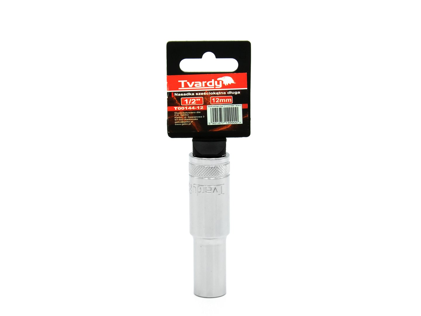 Šestihranná nasadka dlouhá 1/2 12 mm Geko – detail pohonu