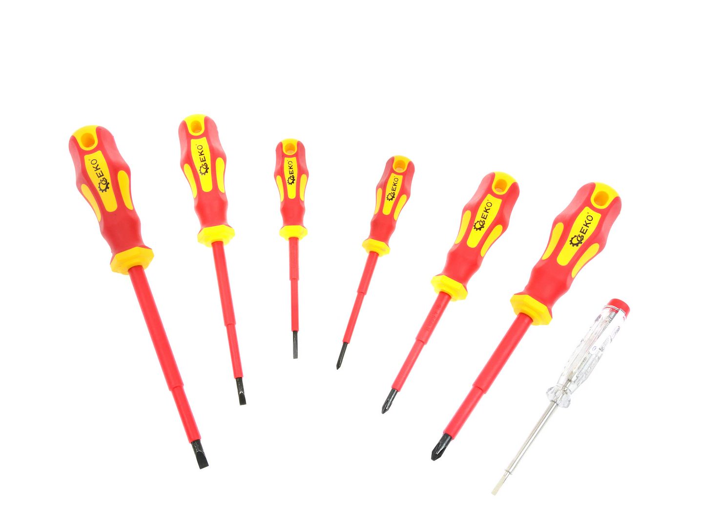 Sada šroubováků 7 ks. 1000 V + tester model č. 1 (24) 2