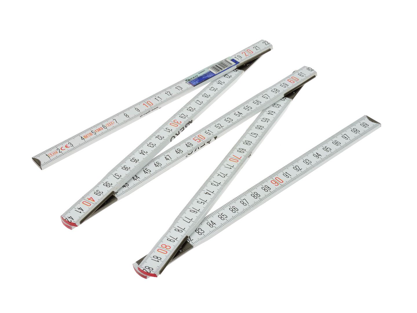 Dřevěná měrka 1 m Geko Premium – celkový pohled