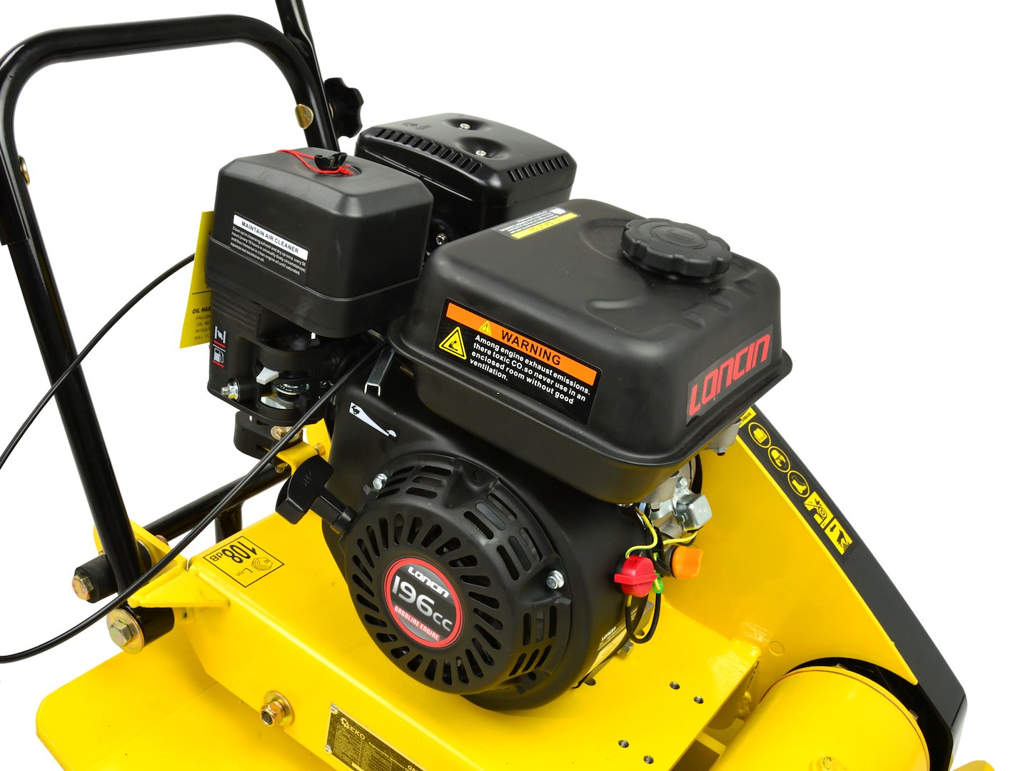 Zhutňovač spalovací Geko CNP140C – 20,0 kN, motor Loncin 6,5 HP 4