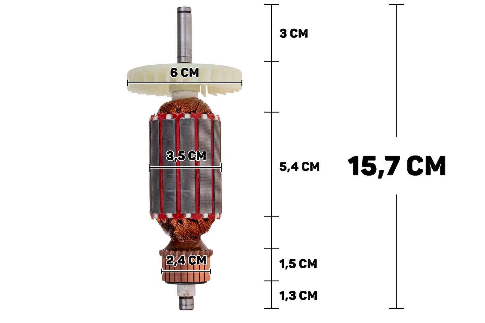 Rotor G83008 č. 42 – náhradní díl pro řetězovou pilu na větve na výložníku Geko 4
