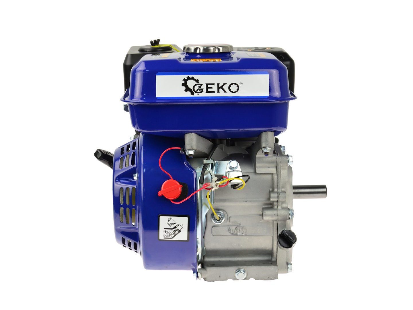 Zápalný motor 6,5 HP Geko – detail konstrukce