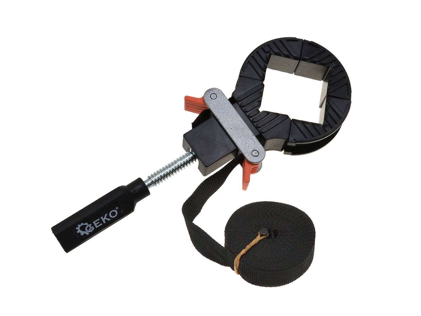 Stolarský pásový svěrák 40 x 2,5 cm XL – celkový pohled na produkt