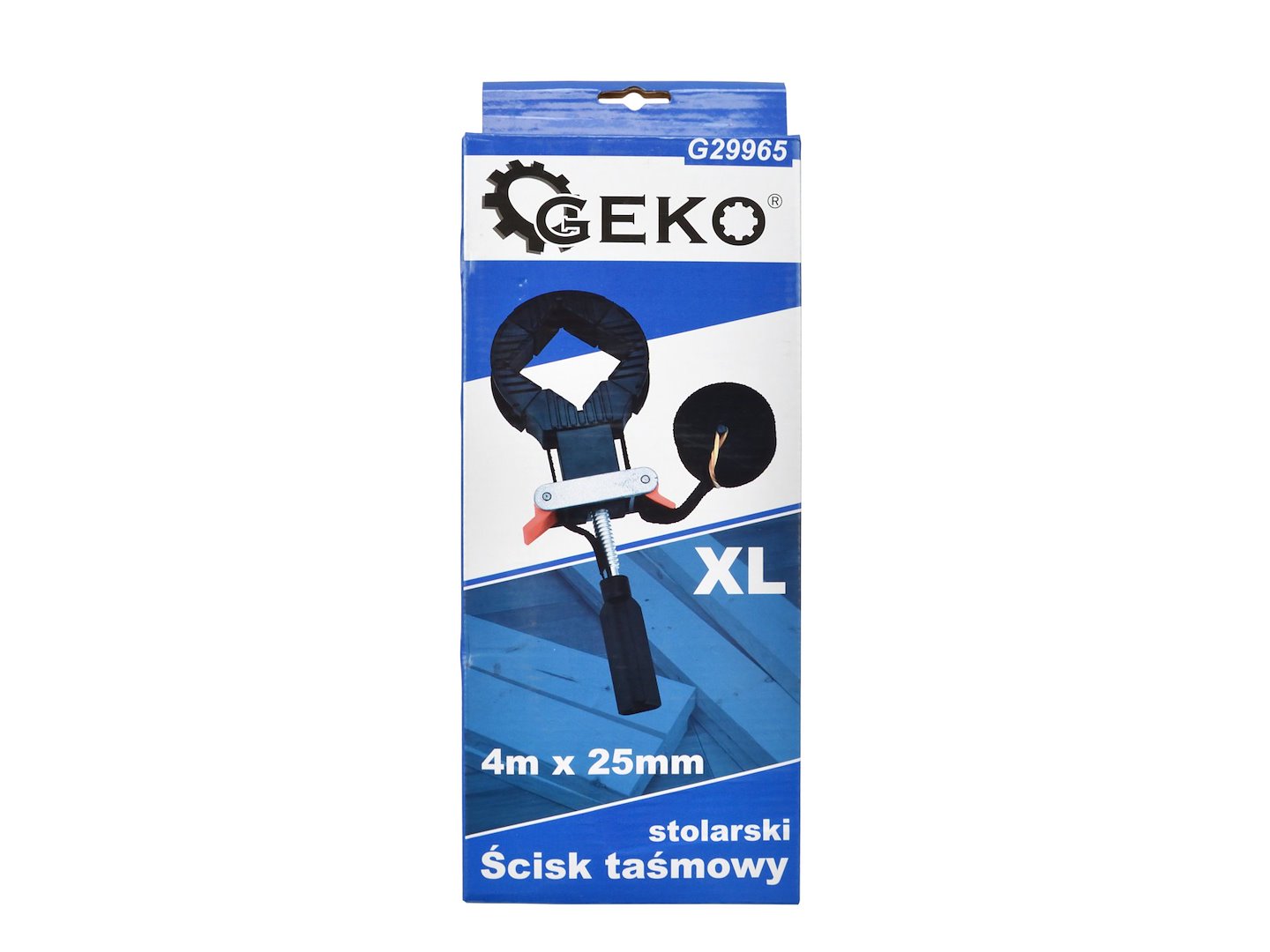 Stolarský pásový svěrák 40 x 2,5 cm XL – detail upínacího mechanismu