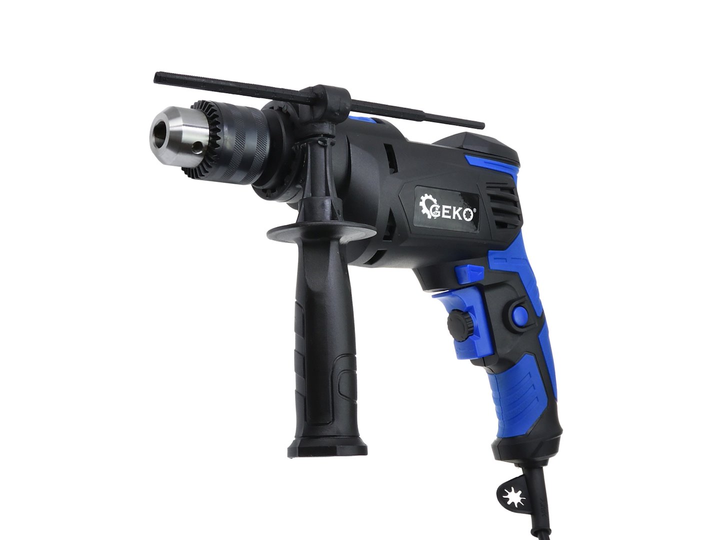 Příklepová vrtačka Geko X-Comfort 810W – pohled zepředu