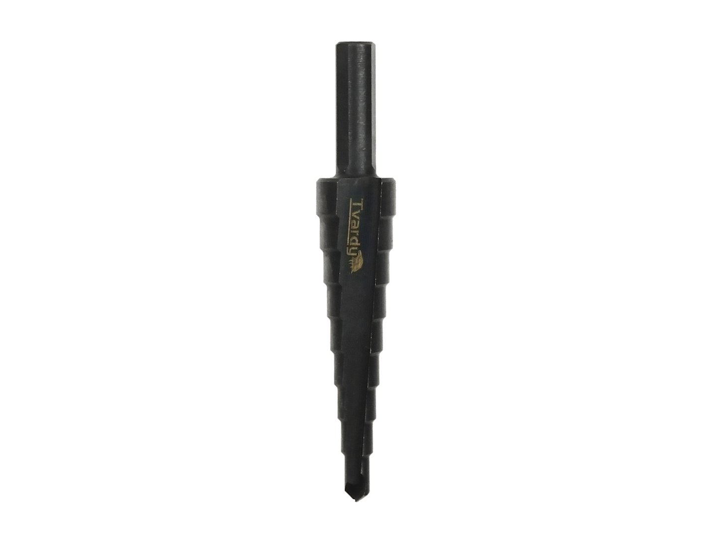 HSS M2 TiAlN stupňové vrtáky 4–12 mm – detail povlaku TiAlN