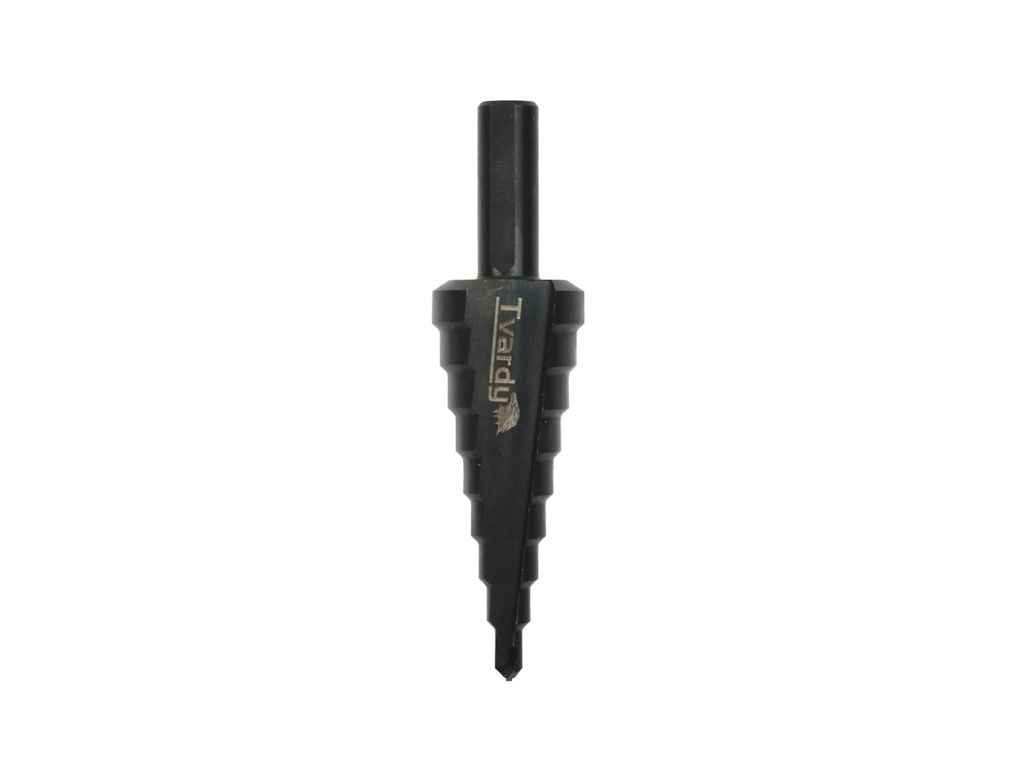 HSS M2 TiAlN stupňové vrtáky 4–20 mm – detail stupňování a povlaku TiAlN