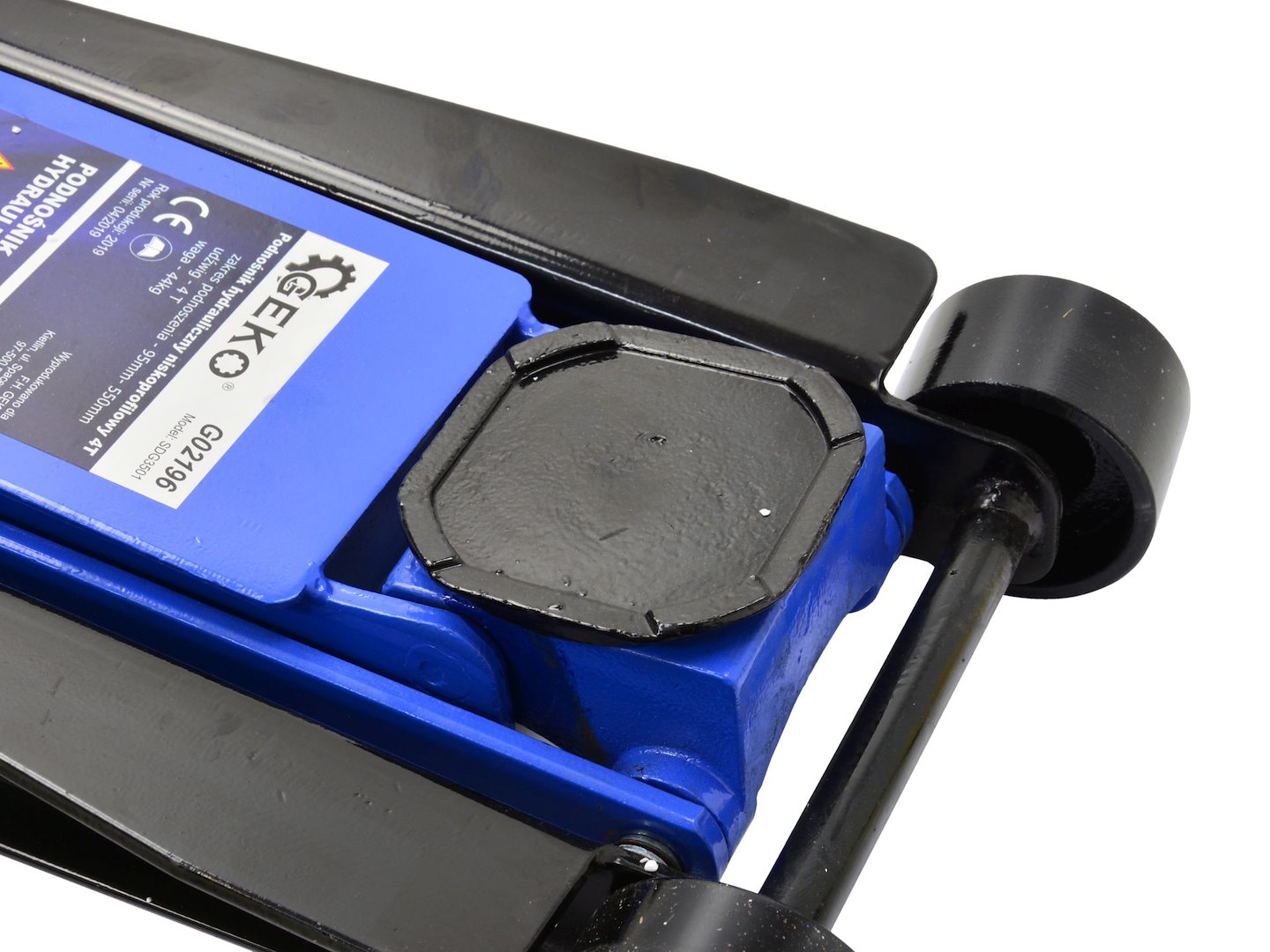 Nízkoprofilový hydraulický zvedák 3,5 t Geko Premium 95–550 mm, 44 kg 7
