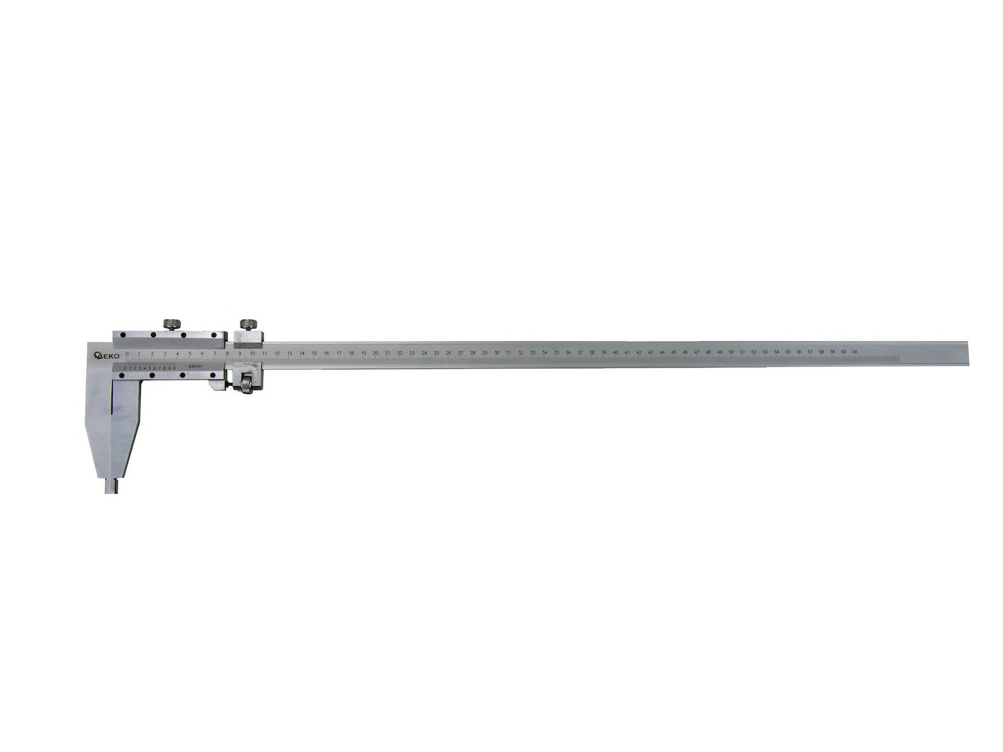 Posuvné měřítko Geko 0–600 mm – celkový pohled