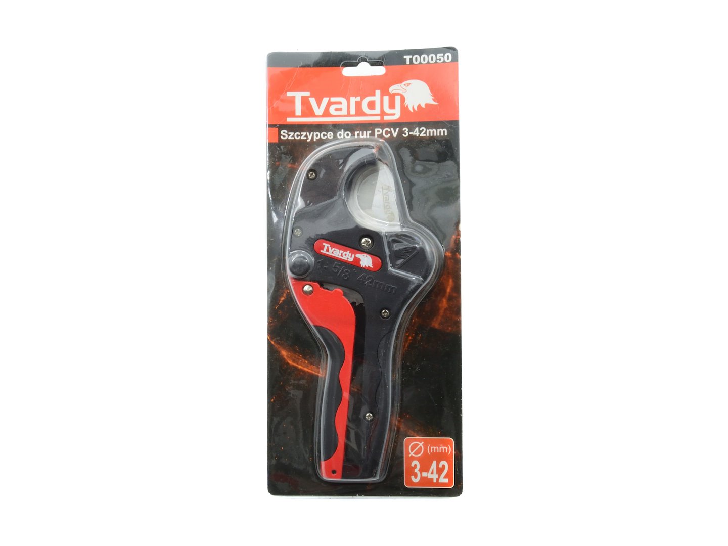 Kleště-nůžky na PVC trubky 3–42 mm TVARDY Geko 6