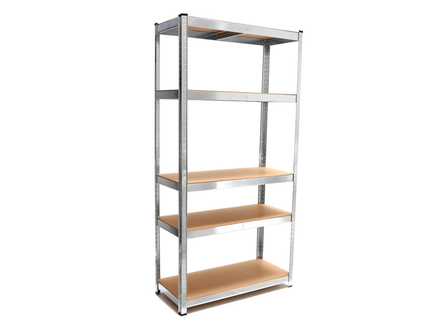 Skladový regál Geko 180x90x40 cm – celkový pohled na regál