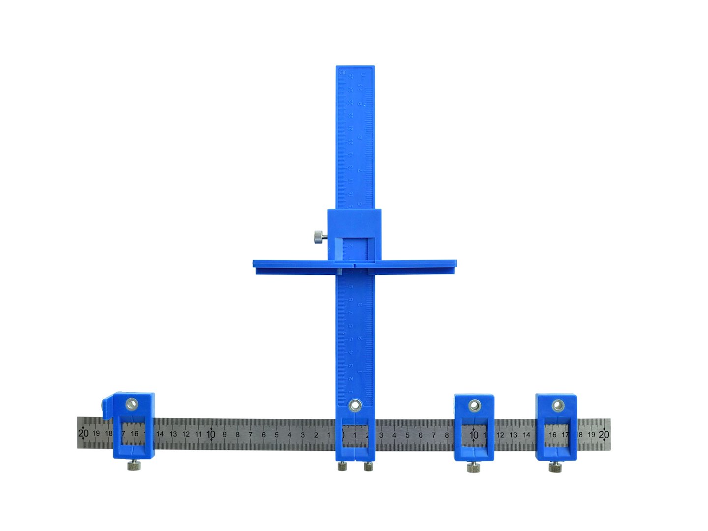 Truhlářská šablona pro vyznačení otvorů 410 x 300 mm (40) – Geko 5